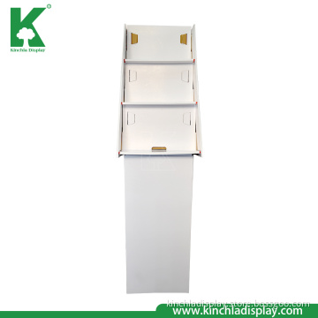 Retail Store White Color Cheap Merchandise Cardboard Paper Display Unit
